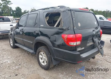 2006 Toyota Sequoia Sr5 V8 z USA, uszkodzony, nr VIN 5TDBT44A56S269112